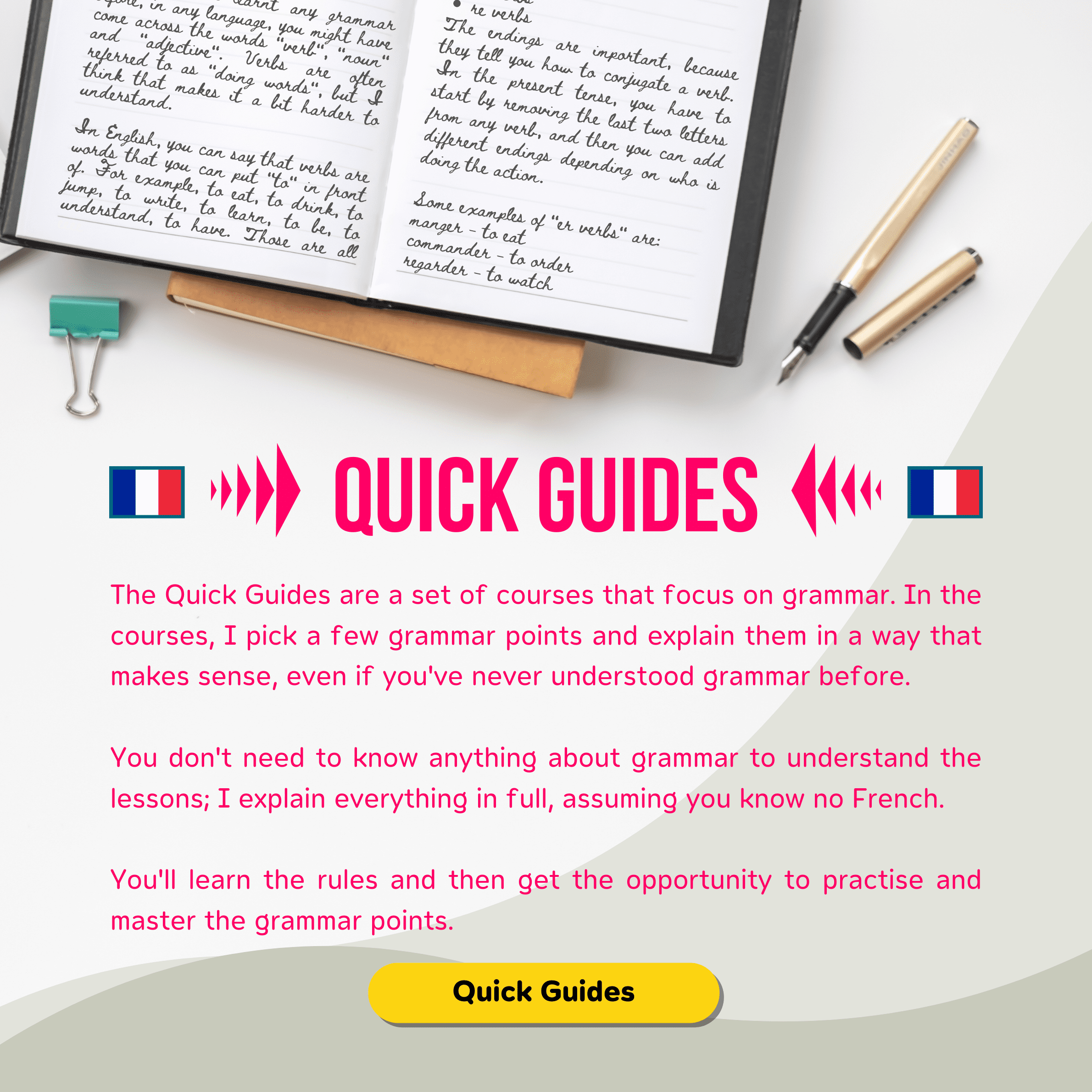 Quick Guides in French