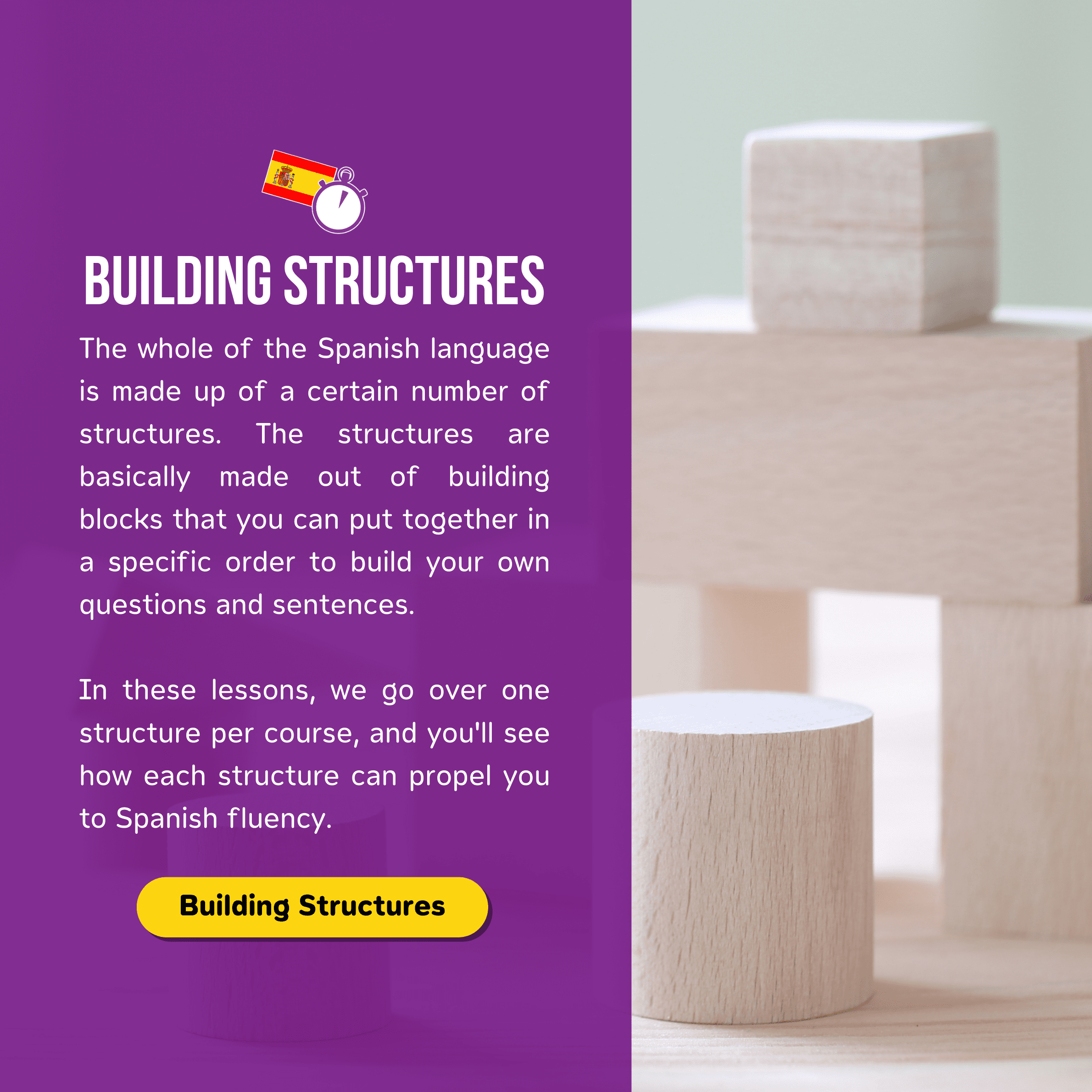 Building Structures in Spanish